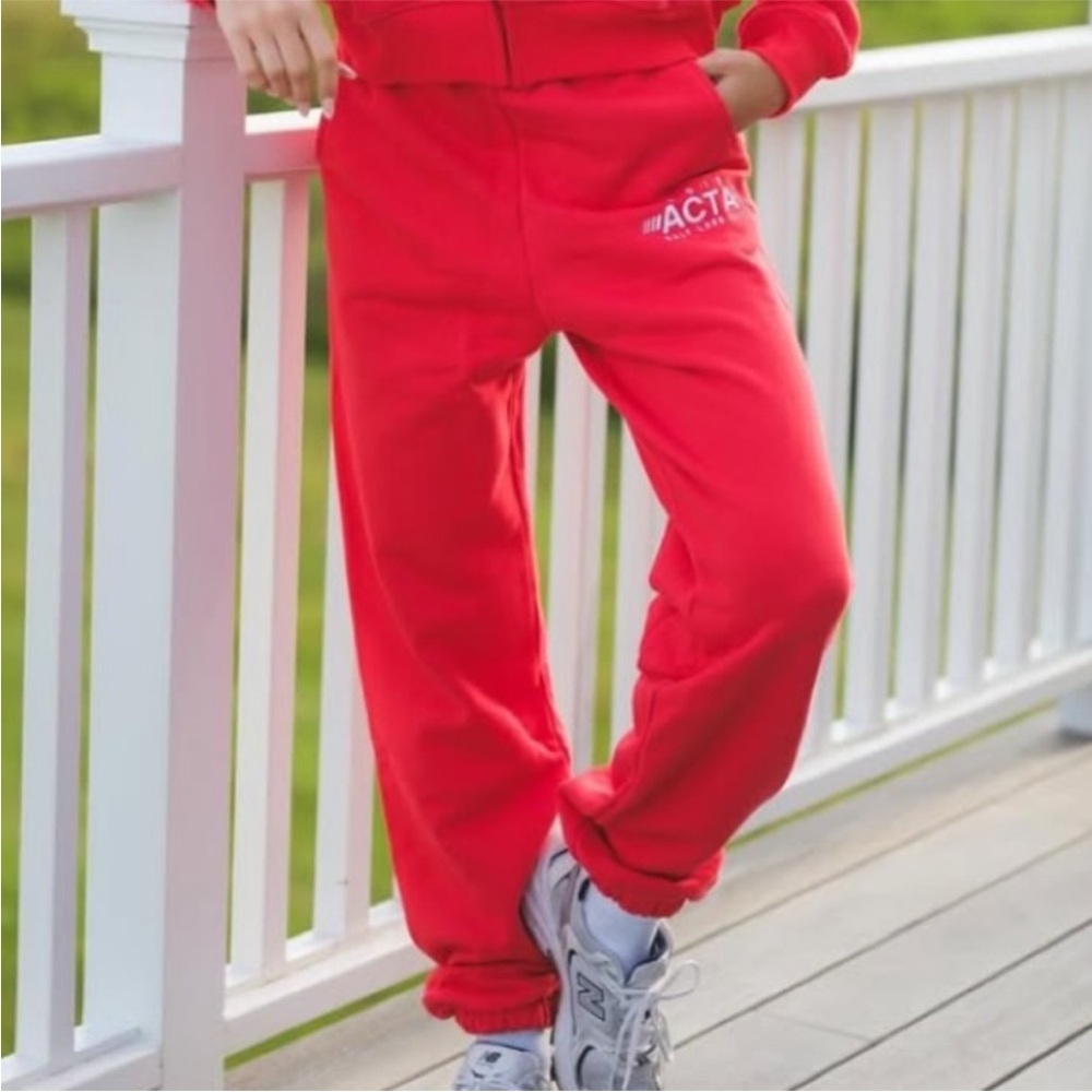 Acta Red Sweatpants